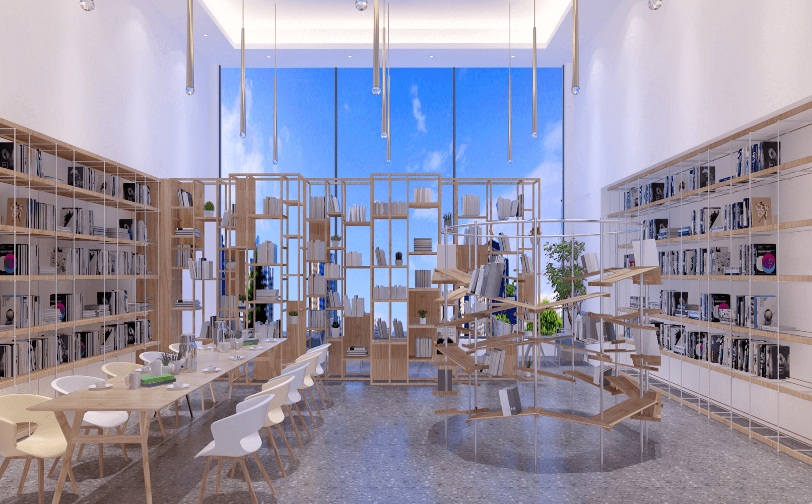 关庙镇图书馆及乡情馆综合展示系统